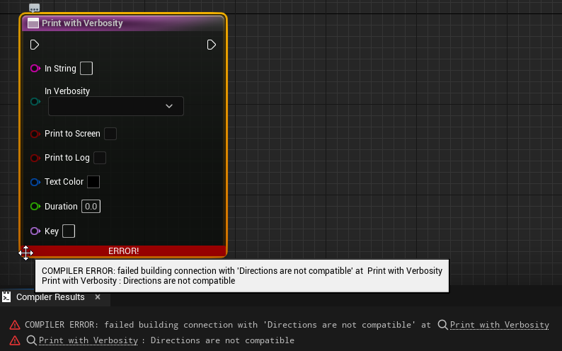 Print with Verbosity Better Errors