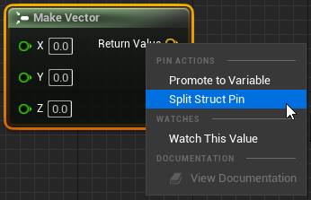 Vector Split